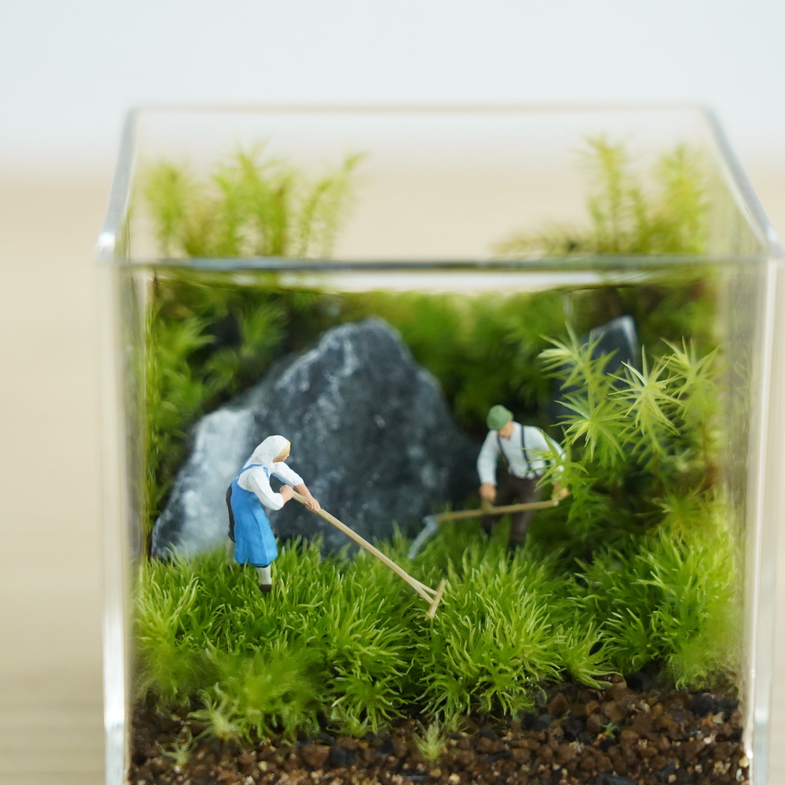 フィギュア】プライザー ファーマー6体入り | 苔テラリウム専門