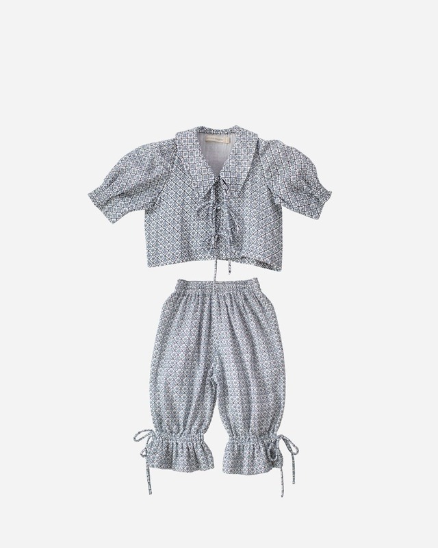 son and daughter　Alaya Romper