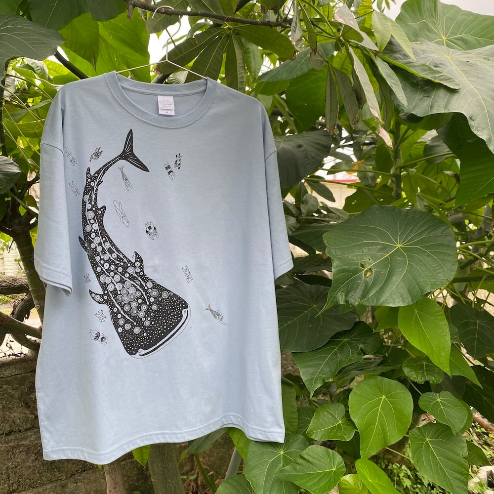T-shirts/ジンベイザメ（ビッグシルエット） | BLUE FOREST ART STORE