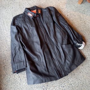 イタリア ハイウェイポリス モーターサイクル レザージャケット size2 deadstock [201015]