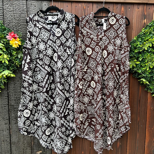アフリカン柄チュニック