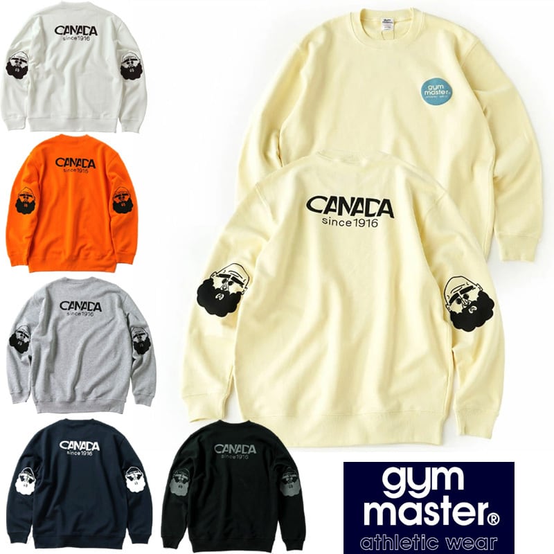 ジムマスター ひじおじさん トレーナー スウェット メンズ gym master