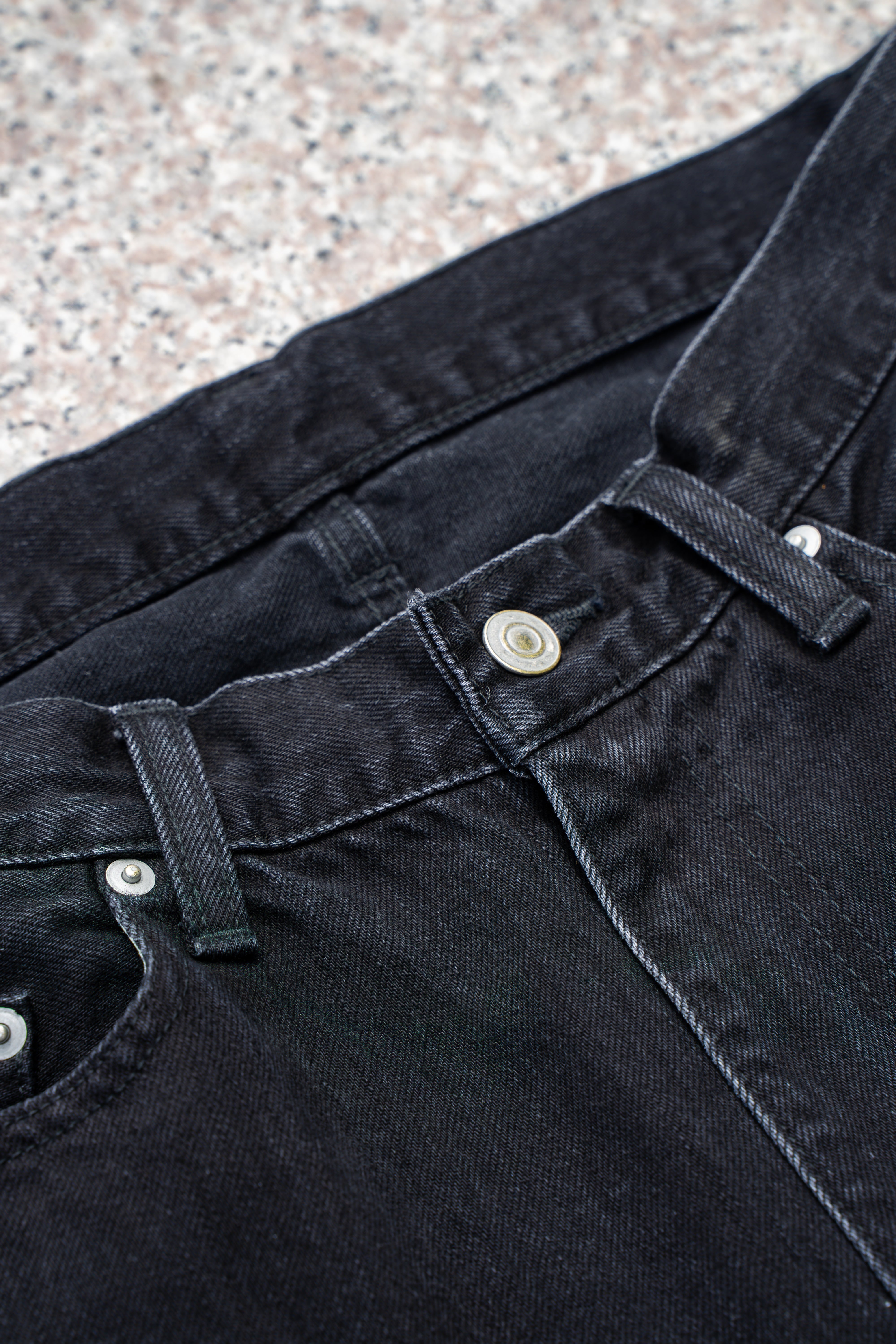 CALM】BLACK SELVEDGE DENIM | CALM
