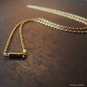 アンティークジュエリー 9ctゴールド オーバルリンクチェーン ネックレス