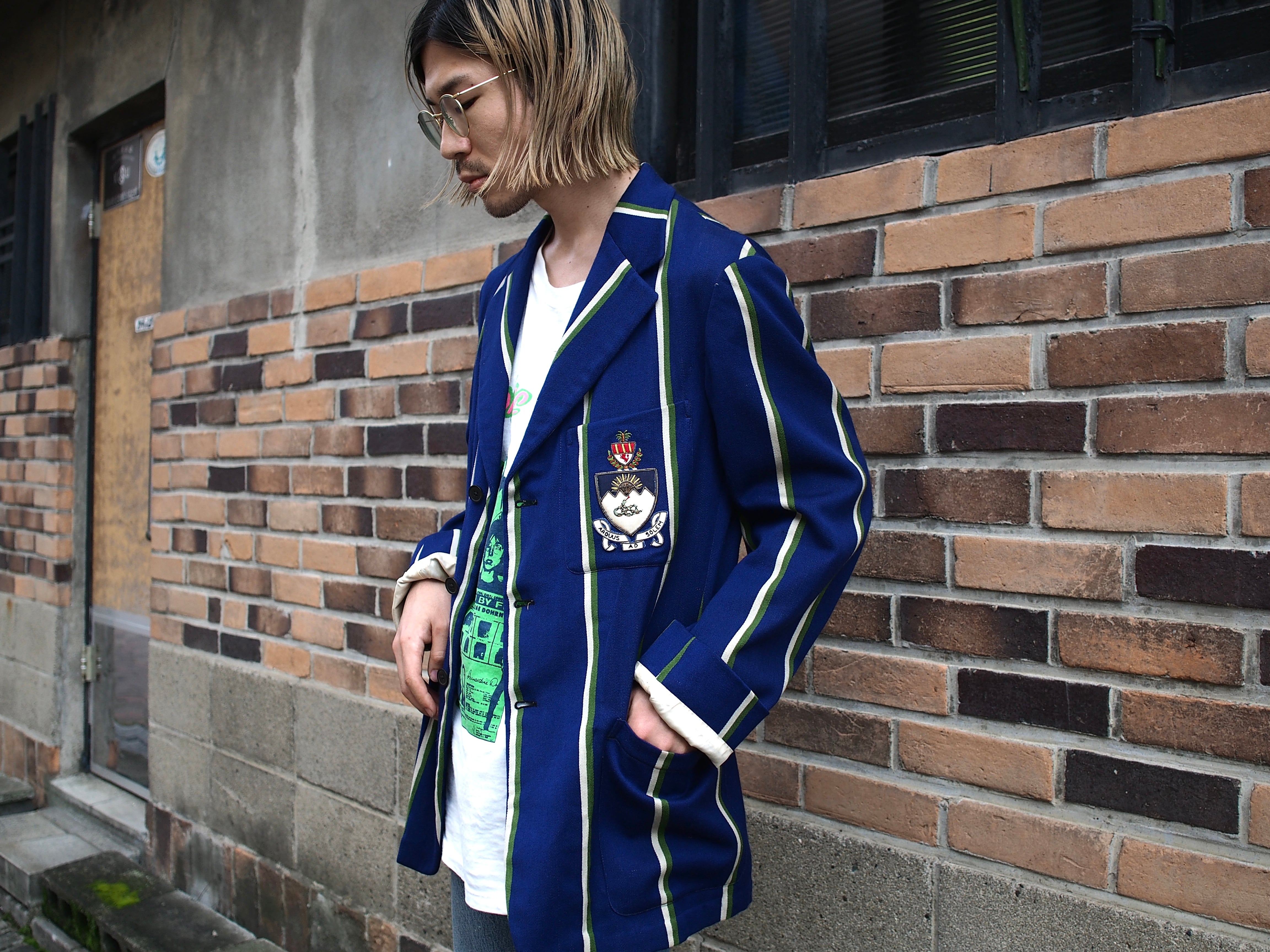 Blur! UK 〜1950’s Vintage School Jacket イングランド製 ビンテージ スクールジャケット