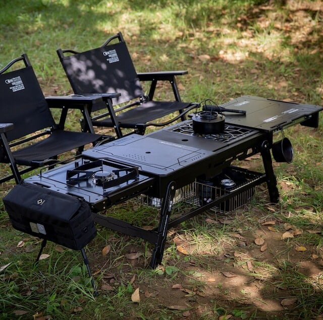 ON-U LIFE Sliding Half IGT Camping Table ハーフスライド ON-U LIFE Sliding Half IGT Camping Table ハーフスライド