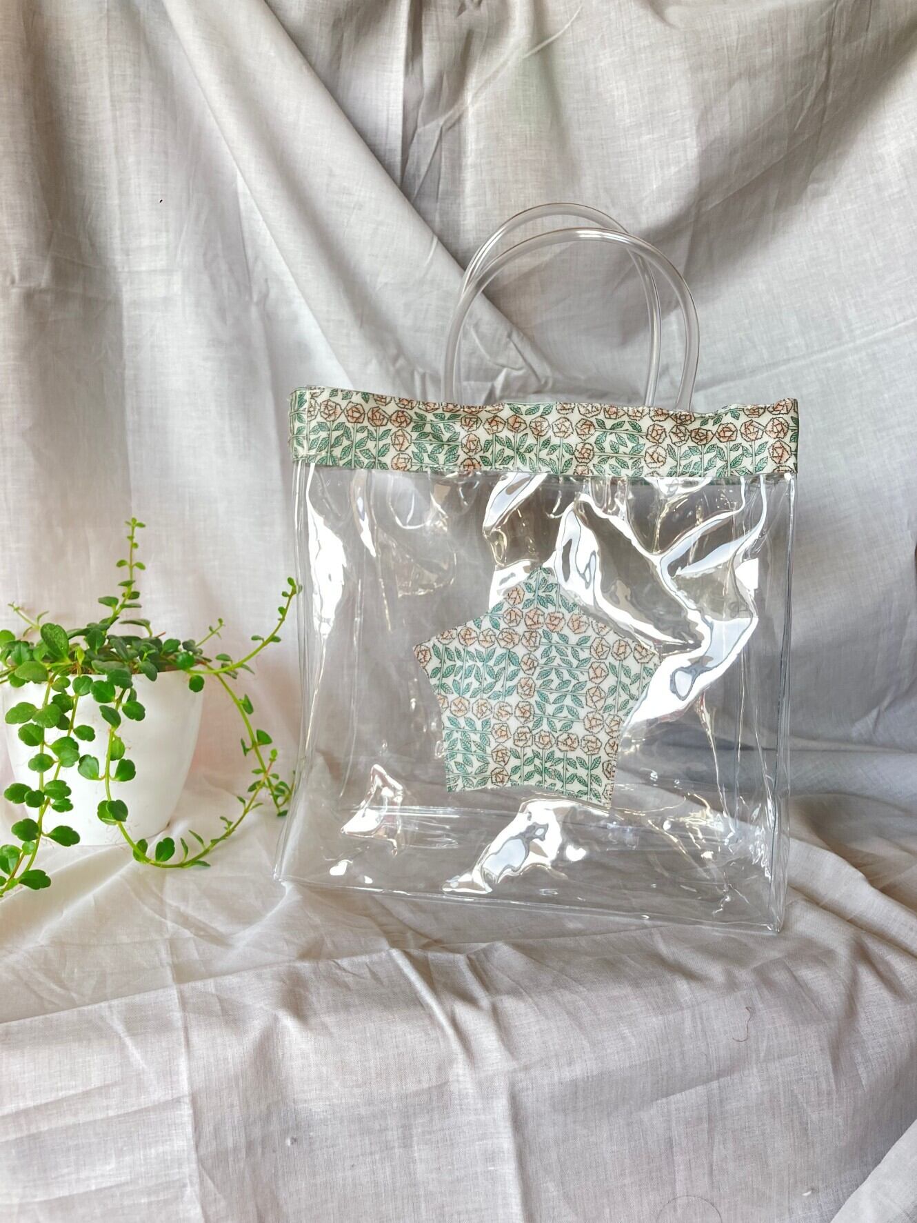 【キッズ】プールバッグ リバティ☆トートバッグ サブバッグ