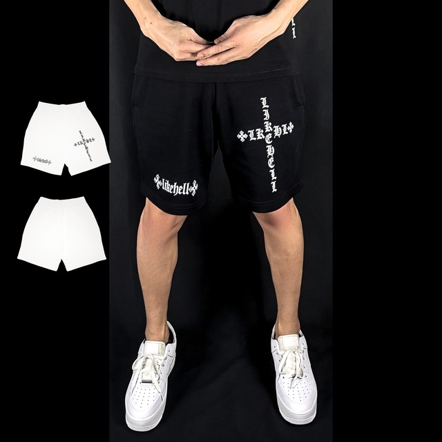 ELDOLADO light weight cross icon sweat setup対象