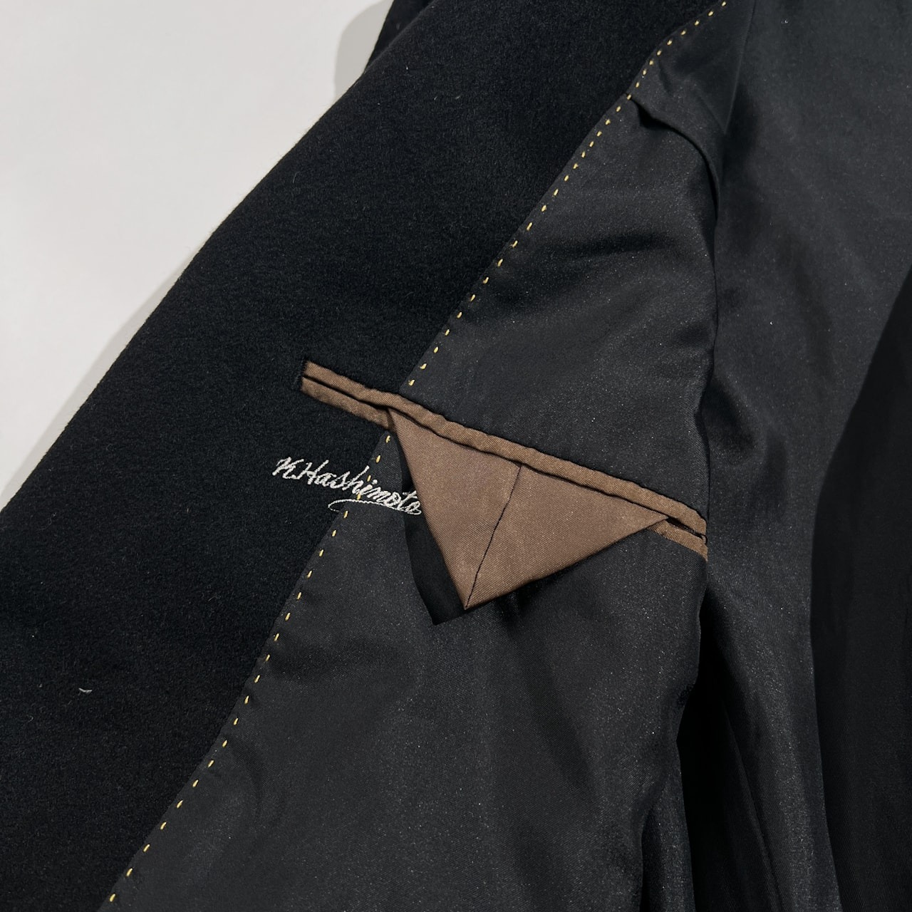 G-STAGE ジーステージ カシミヤ混 ウール テーラードジャケット S /メンズ ブラック系 紳士 ビジネス フォーマル 上質