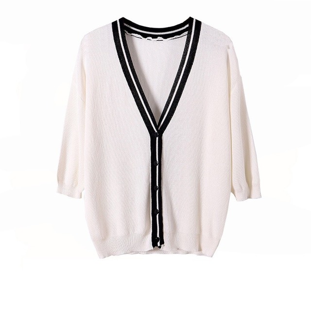夏 アイスシルクカーディガン