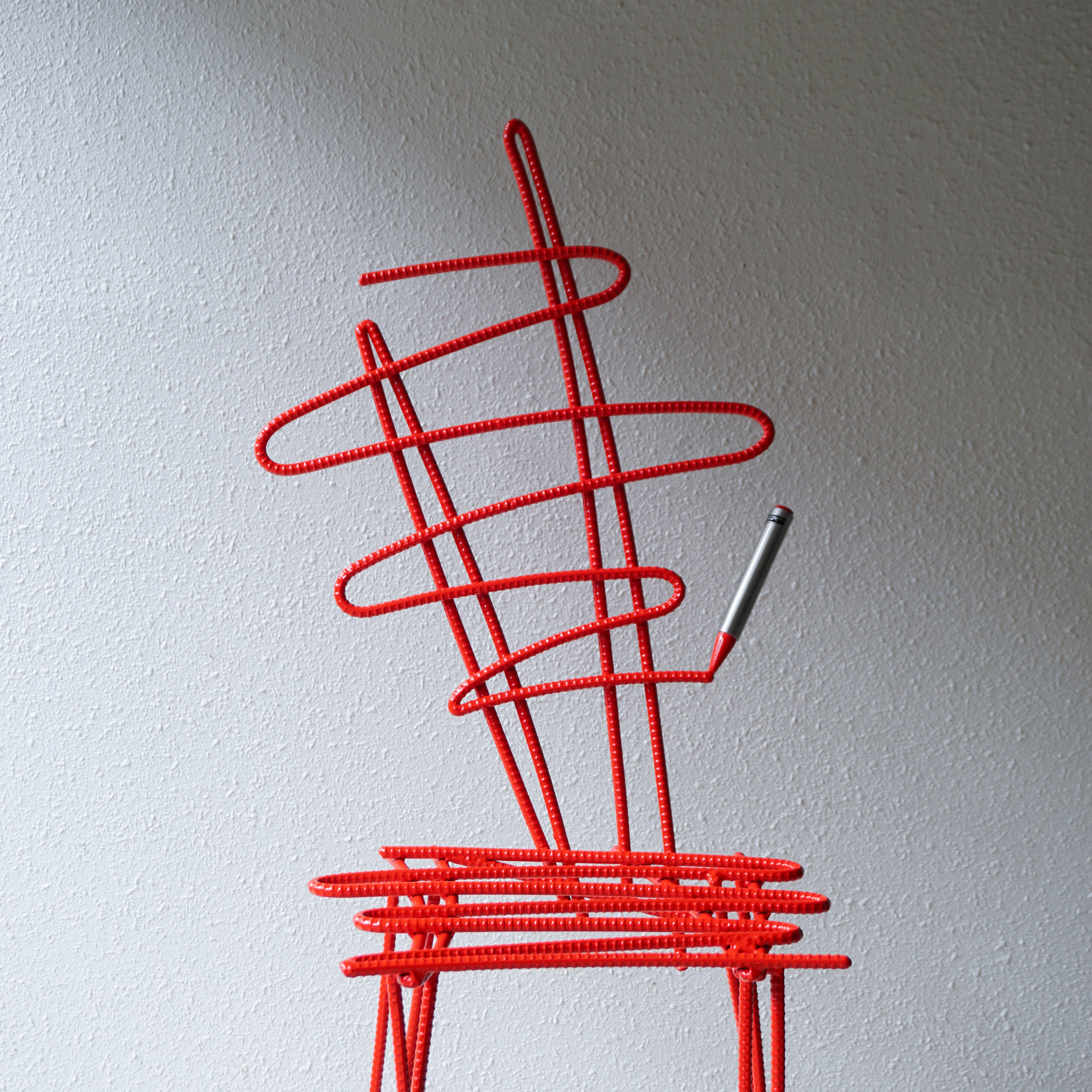 Rakugaki Chair - wavy | TSUMURA METAL ART