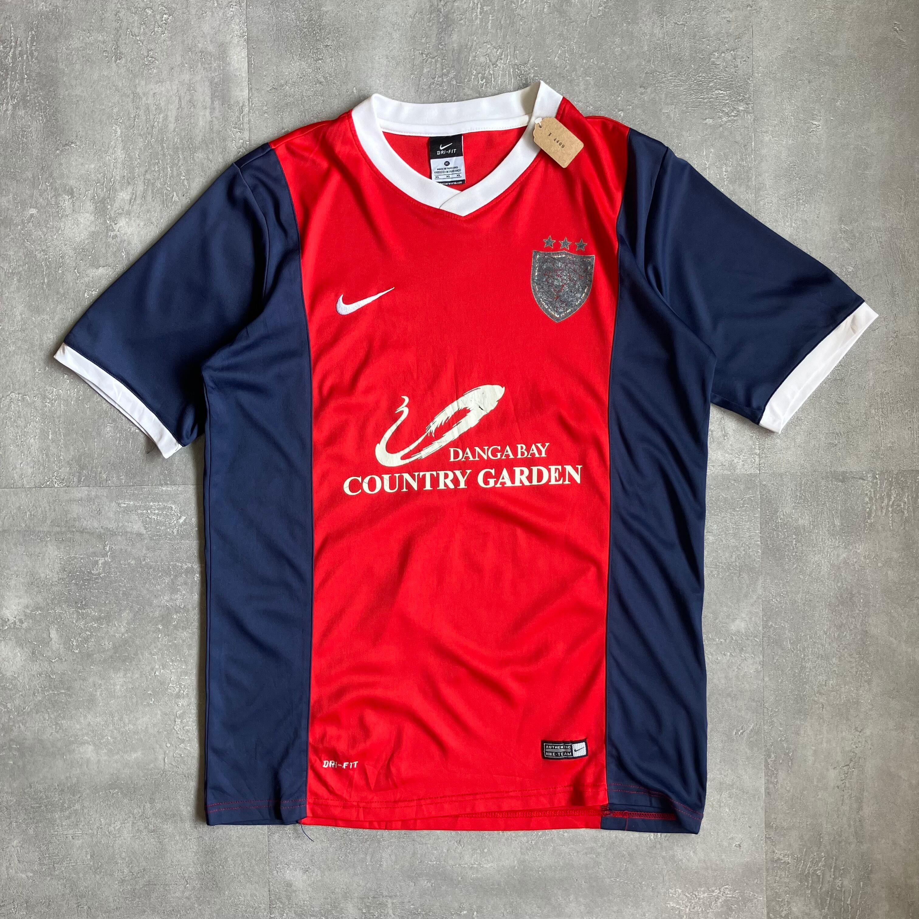 《XL size》NIKE ナイキ サッカーシャツ プリント No.3510