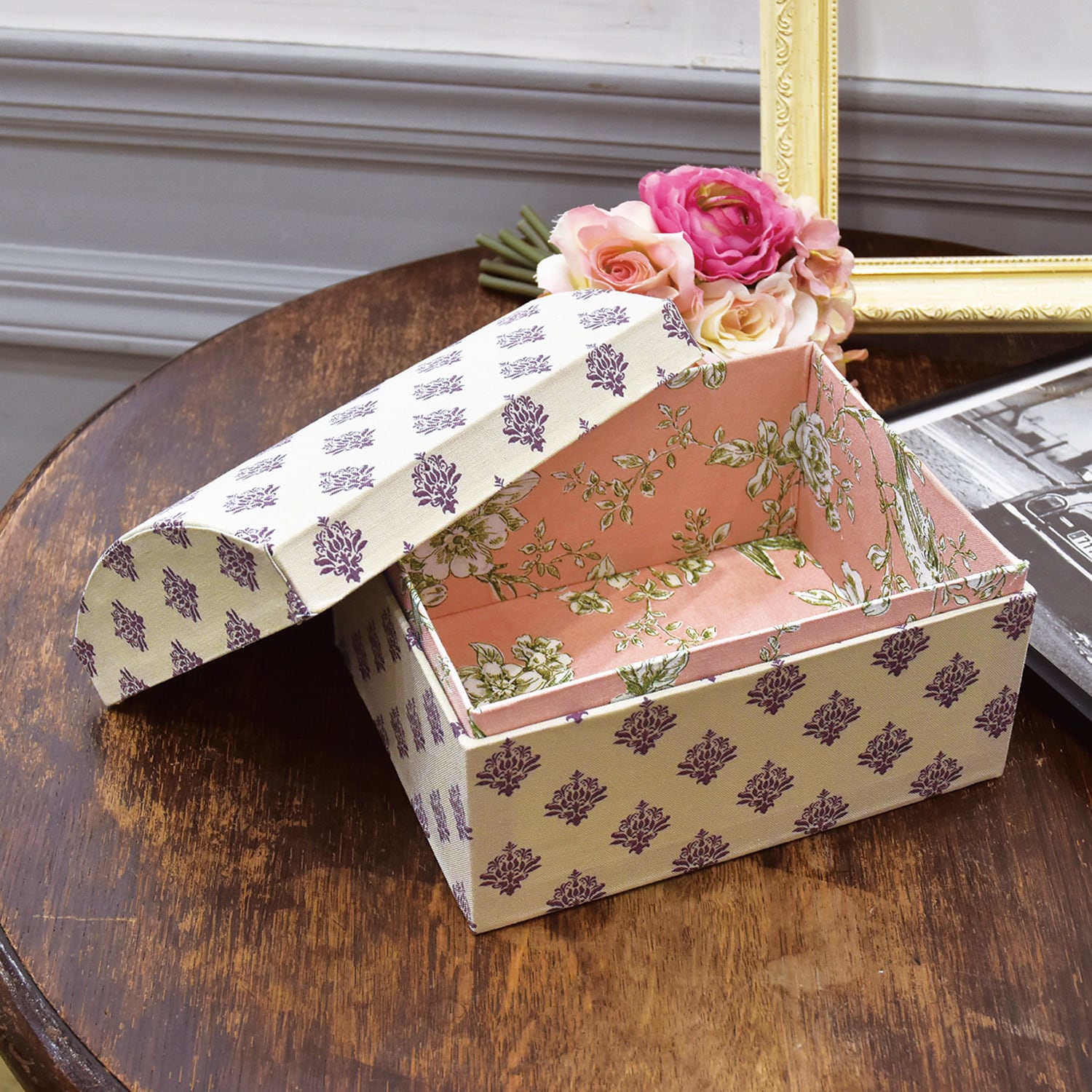 【カルトナージュキット】 ジュエリーボックス 厚紙パーツキット CTN66