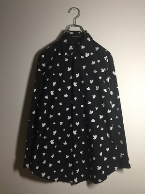 LAD MUSICIAN 総柄 デザインシャツ