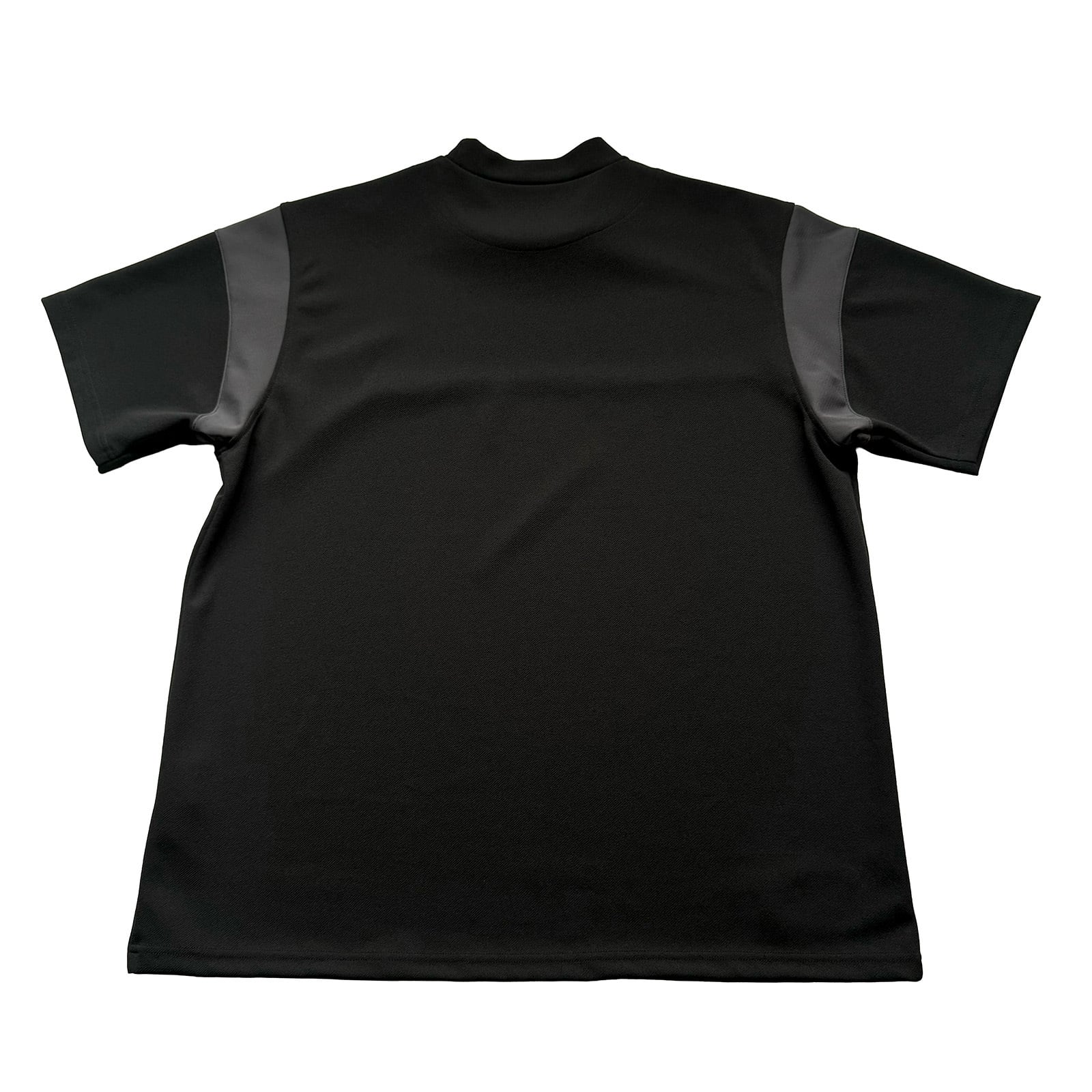 8gshoot dry football tee 8g shoot L 黒 COLLEGE LOGO MOCK NECK FOOTBALL SHIRT -BLACK- | 8G SHOOT WEBSTORE