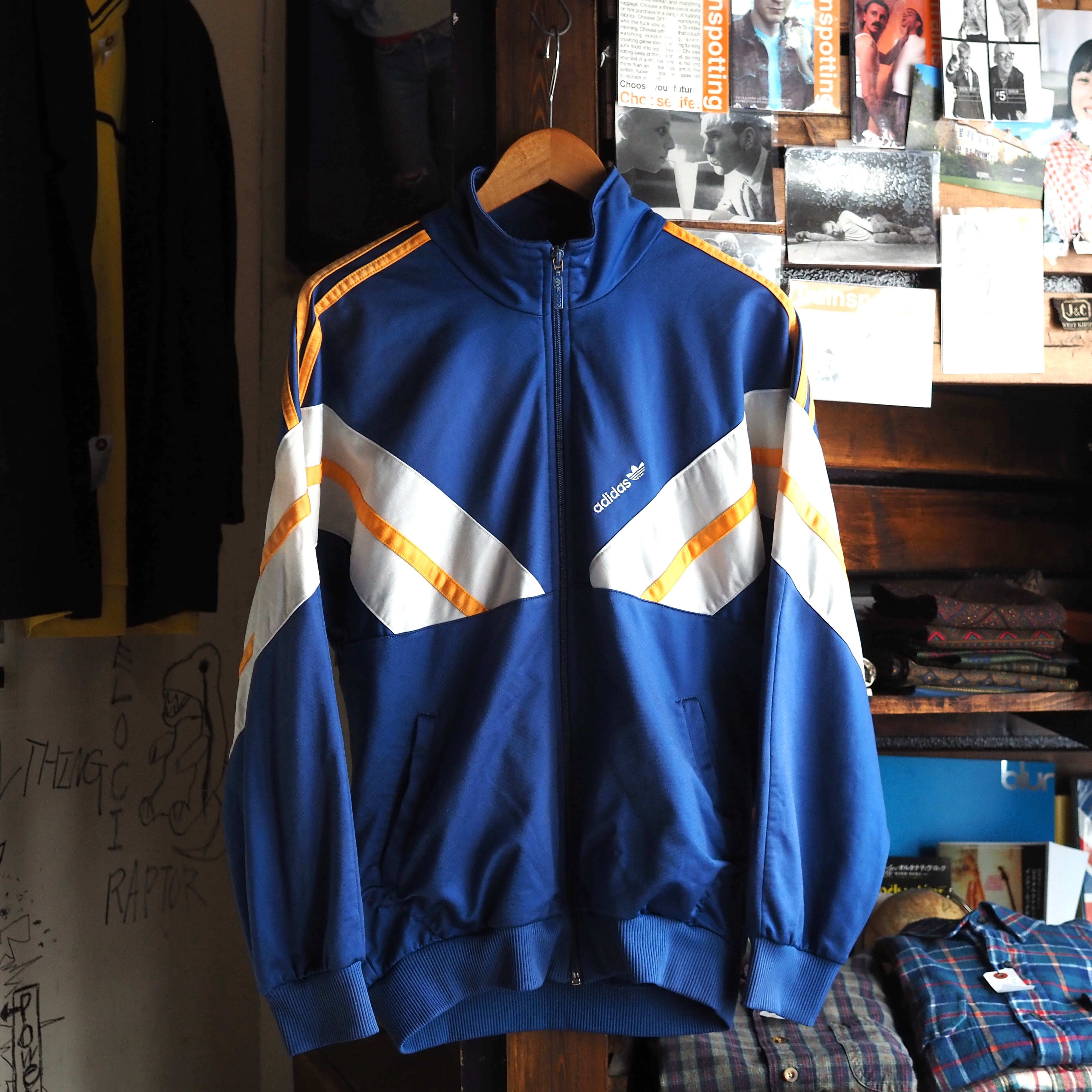 Blur! -1990’s Adidas Vintage Track Jacket アディダス ビンテージ ジャージ トラックジャケット