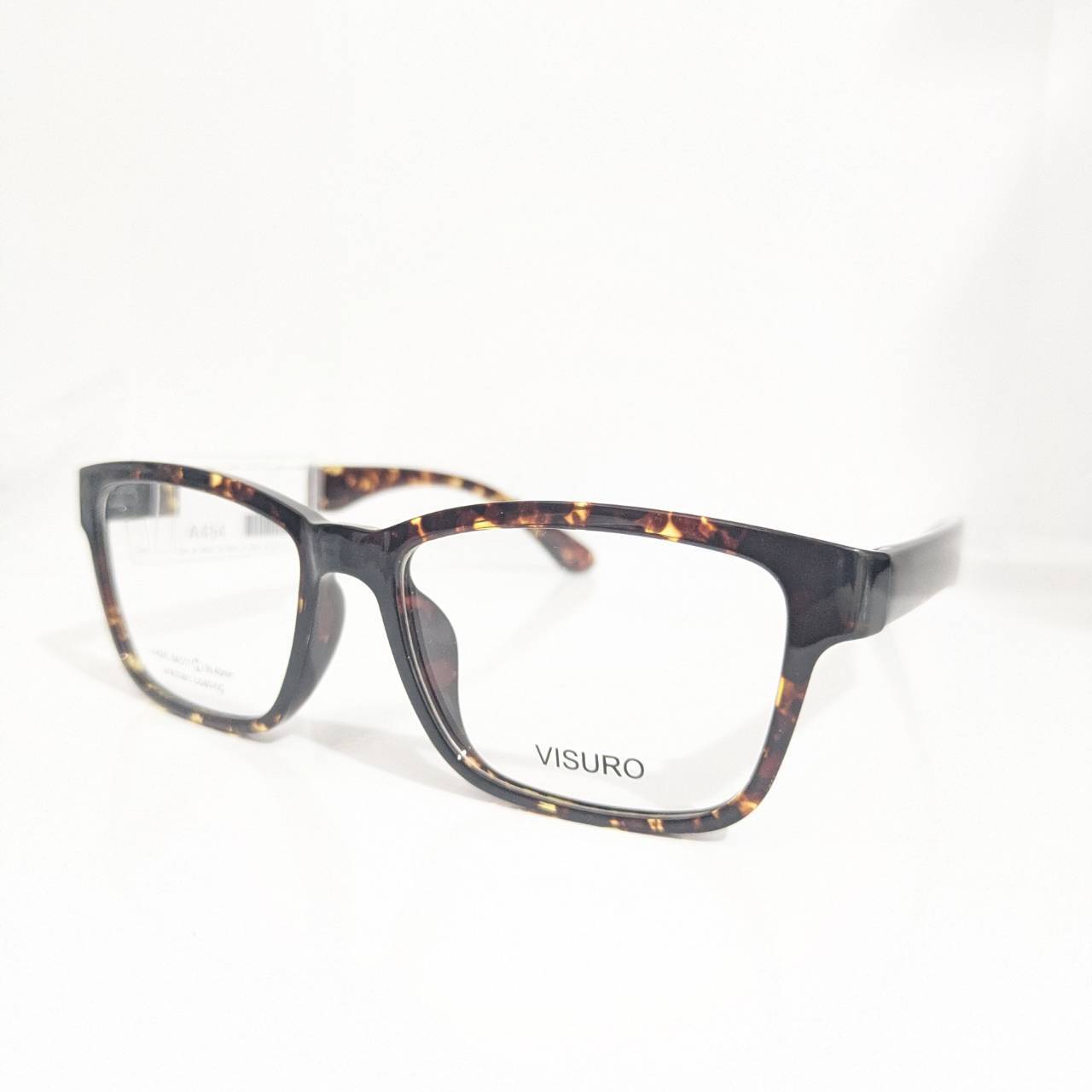 【VISURO】ウエリントンセルフレーム デミブラウン