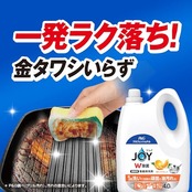 P&G プロフェッショナル ジョイ W除菌 食器用洗剤 業務用 贅沢シトラスオレンジの香り 本体 4.0L