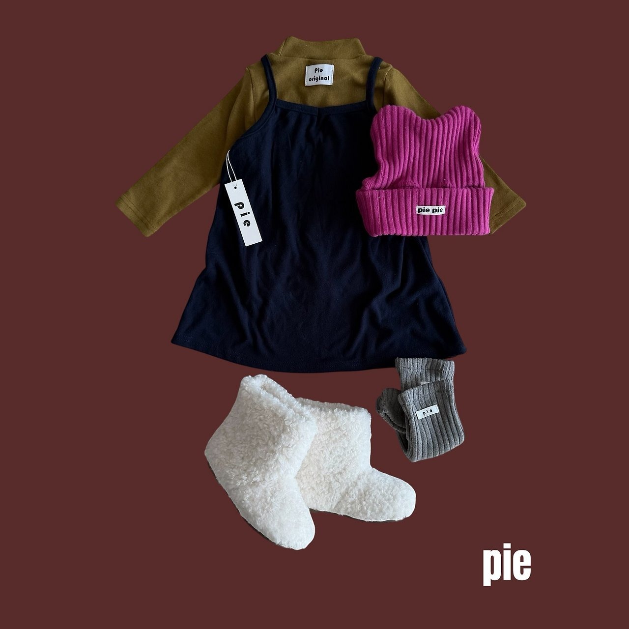 PIE［取寄］ruru layered onepiece 26winter