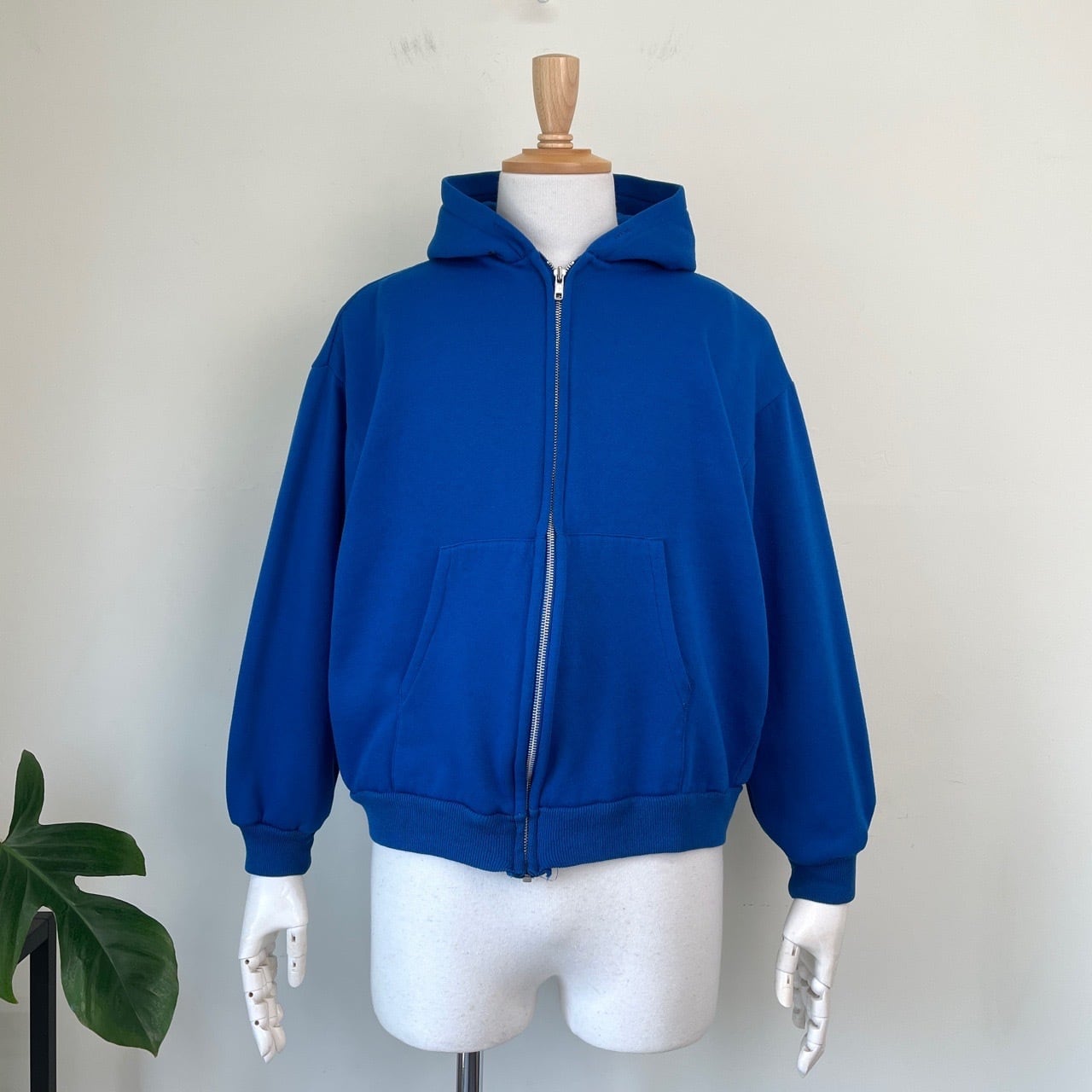 00s ALSTYLE ジップパーカー 黒 ブラック ヴィンテージ 古着 無地