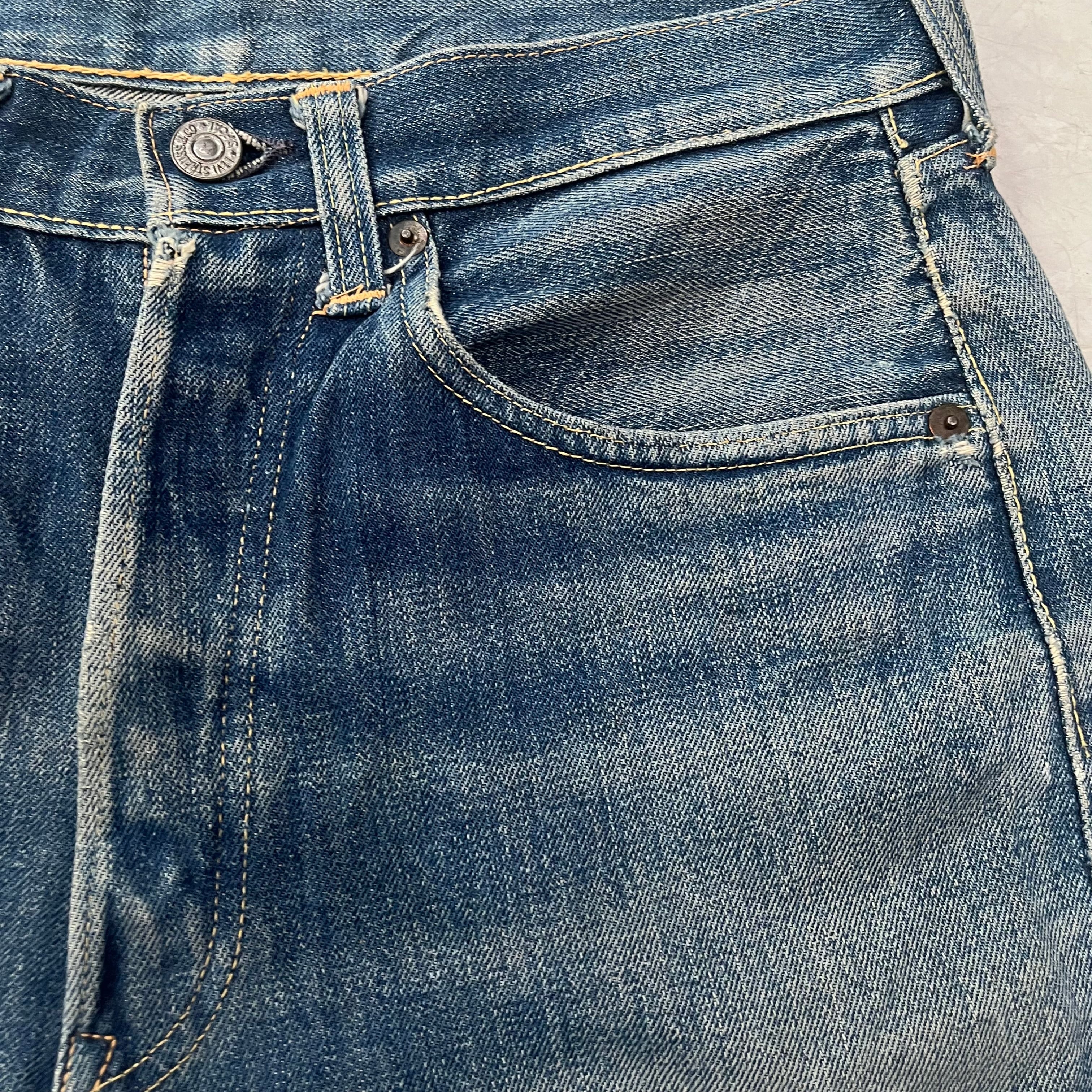 50s Levi's 501XX Denim Shorts 50年代 リーバイス デニムショーツ
