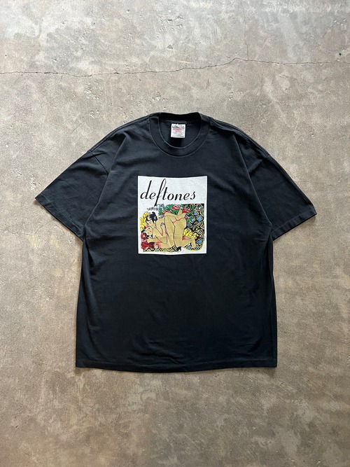 deftones TOUR U.S. 98 デフトーンズ バンドTシャツ XL ブラック 黒