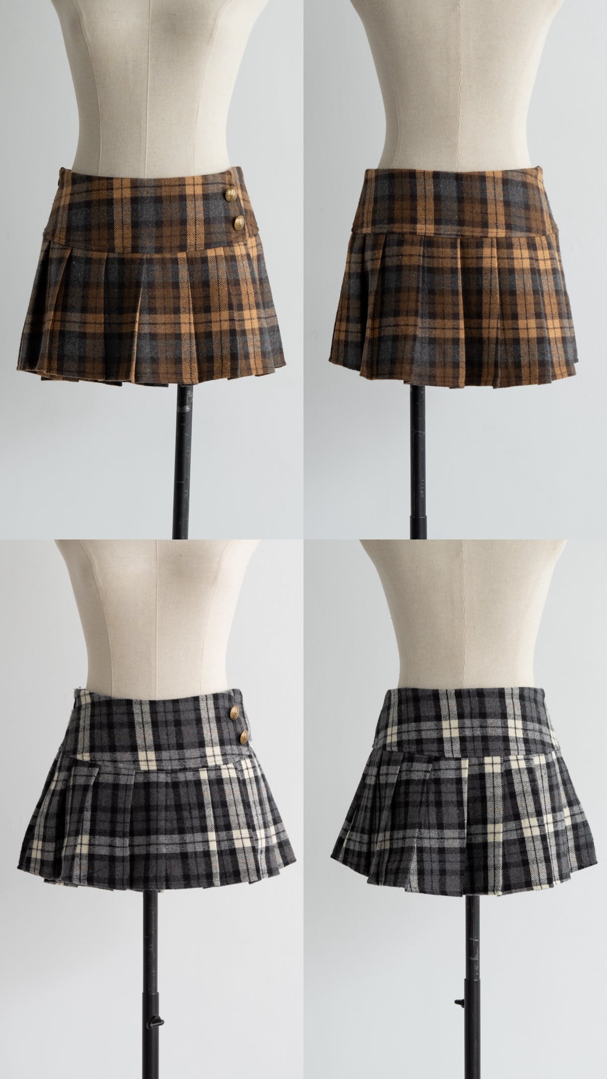 check miniskirt | Désir et Raison