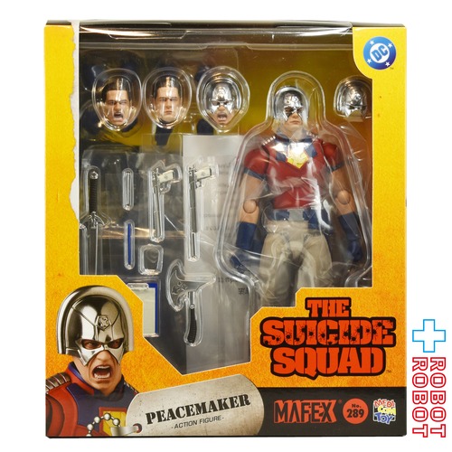 メディコム・トイ MAFEX マフェックス No.289 ザ・スーサイド・スクワッド “極”悪党、集結 ピースメイカー アクションフィギュア 未開封