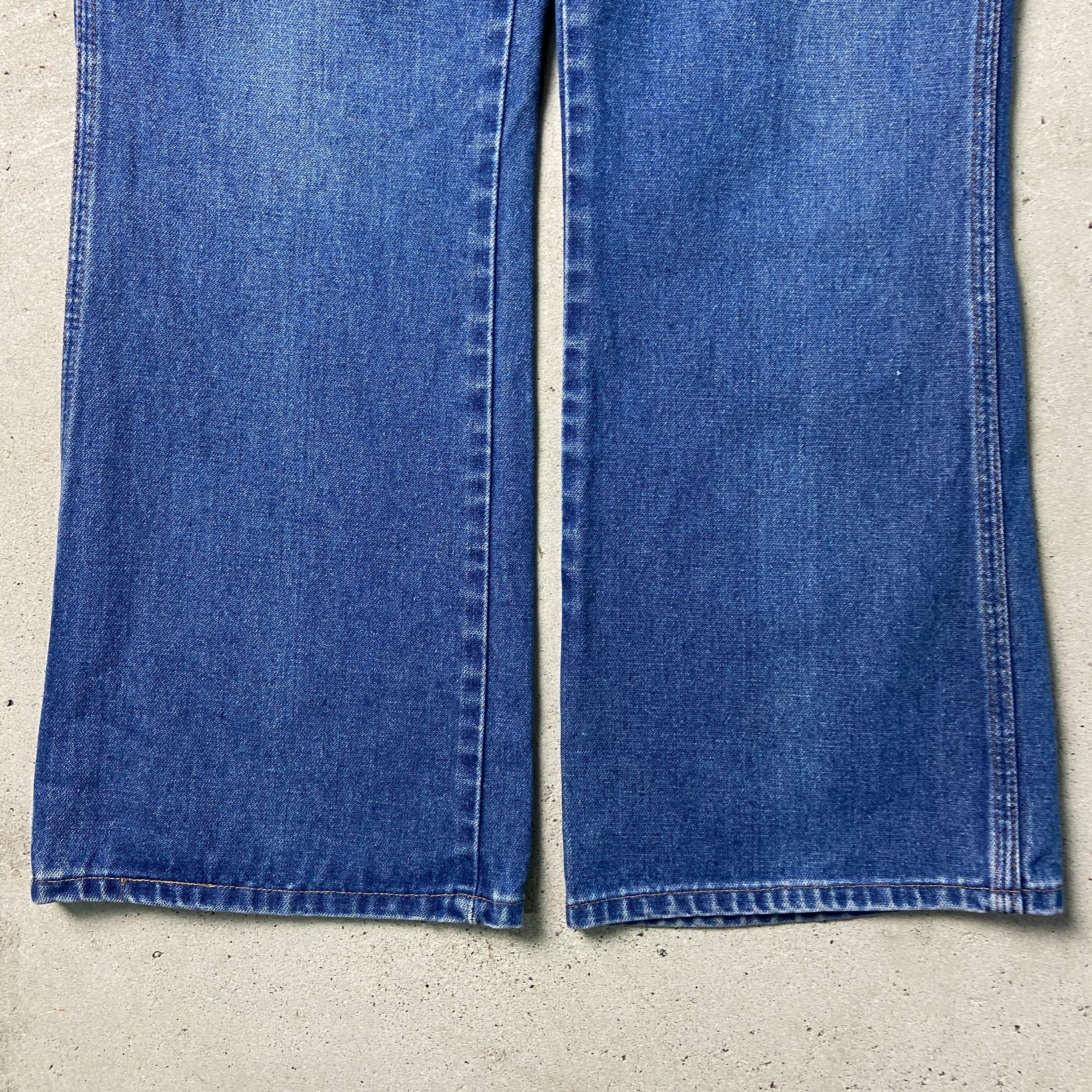80年代 Wrangler ラングラー フレアデニムパンツ W34相当 古着 80s