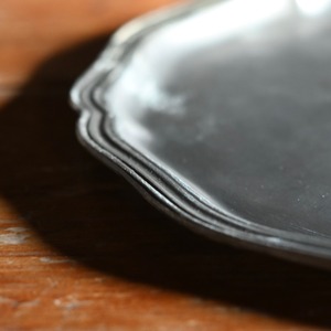 Pewter Plate / ピューター プレート〈 お皿・エタン・収納・店舗什器・食器・アンティーク・ヴィンテージ 〉114109