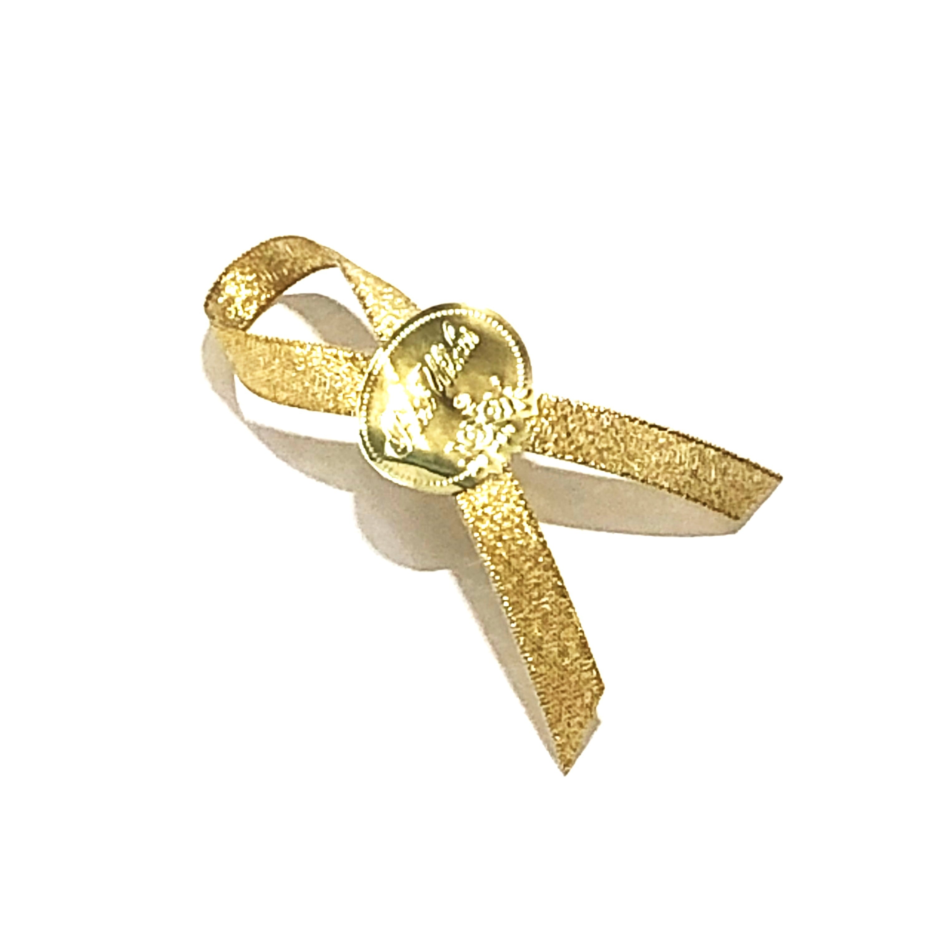 巾着タイプ向けリボンGold