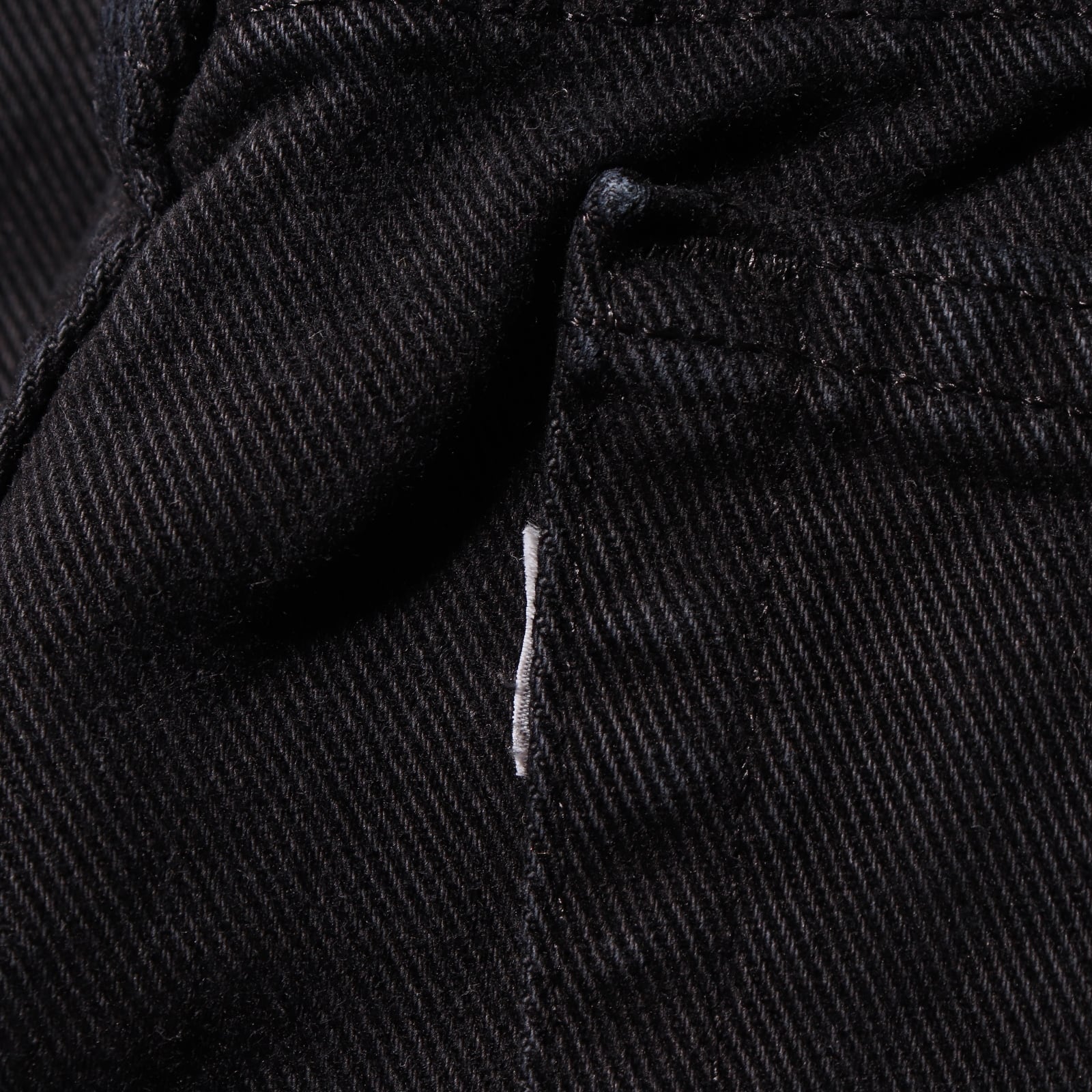34×30 USA シルバータブ BAGGY 97年 後染めブラック デニムパンツ 