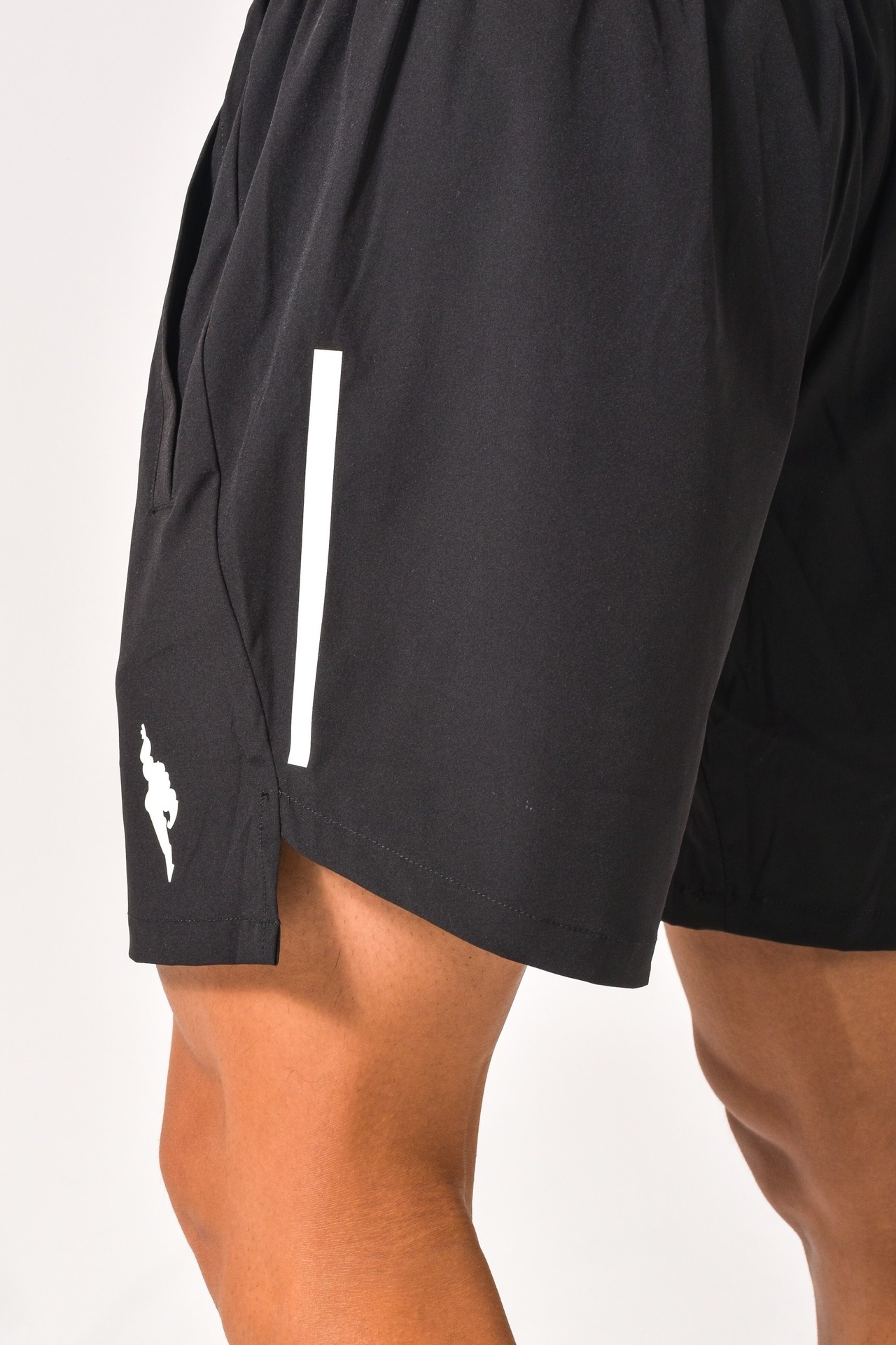 リフレクトランニングショーツ　ブラック