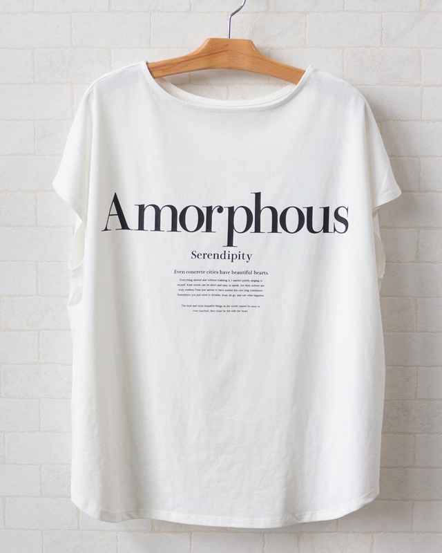 【hunch】オーバーフレンチロゴTシャツ　(260456)