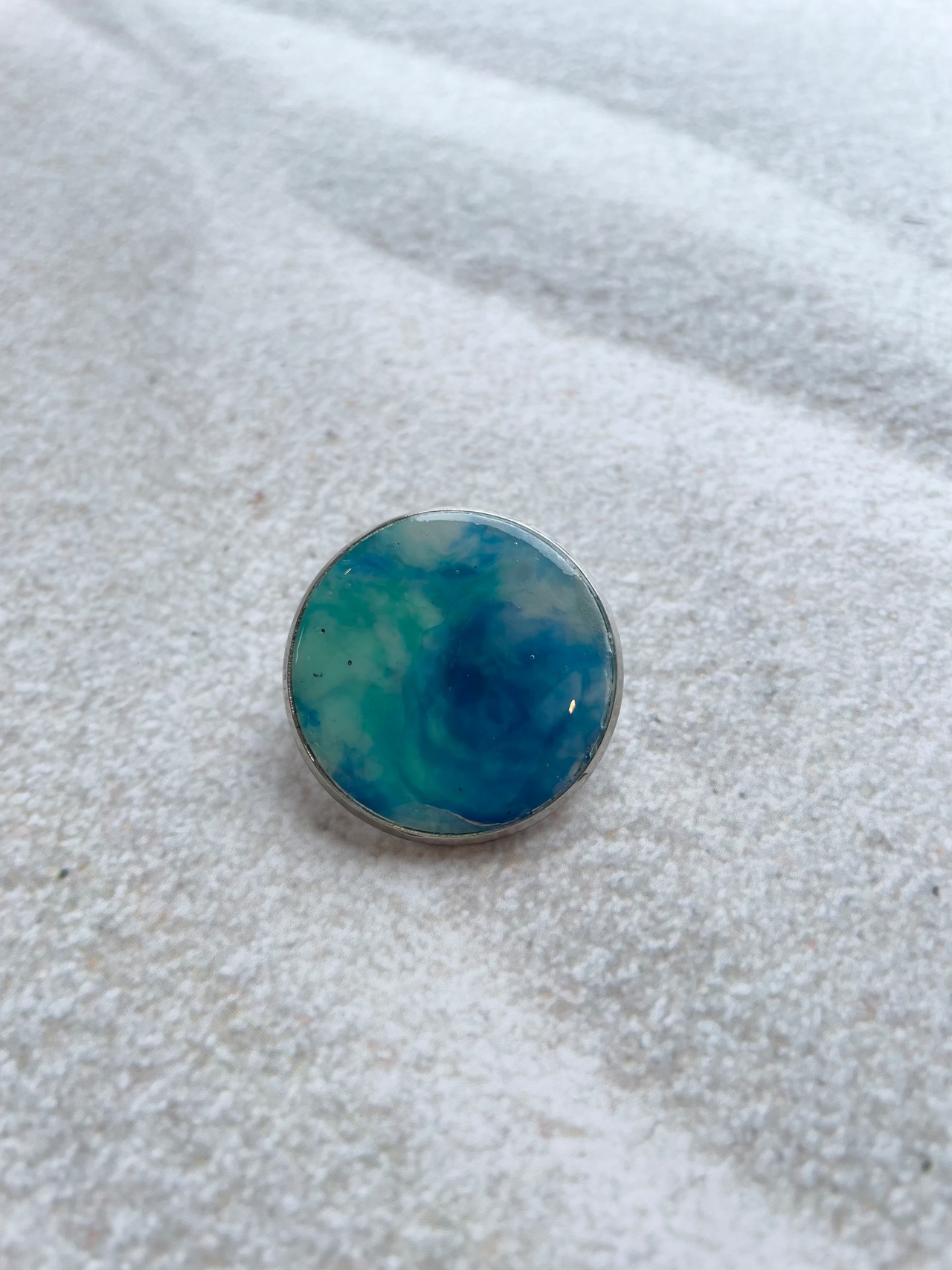 海洋プラピンブローチ　＜大＞　PB-B-02