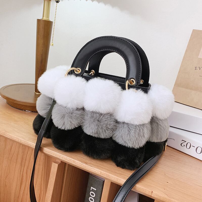 ぬいぐるみハンドバッグスモールバッグ女性2020秋冬新流行ファッションショルダーバッグかわいいぬいぐるみメッセンジャーバッグ Tiancai_Wing_Bag3842759296