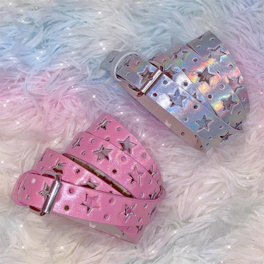 スターホールグリッターベルト（全2色） / HWG1133 | HiGHWAY-G