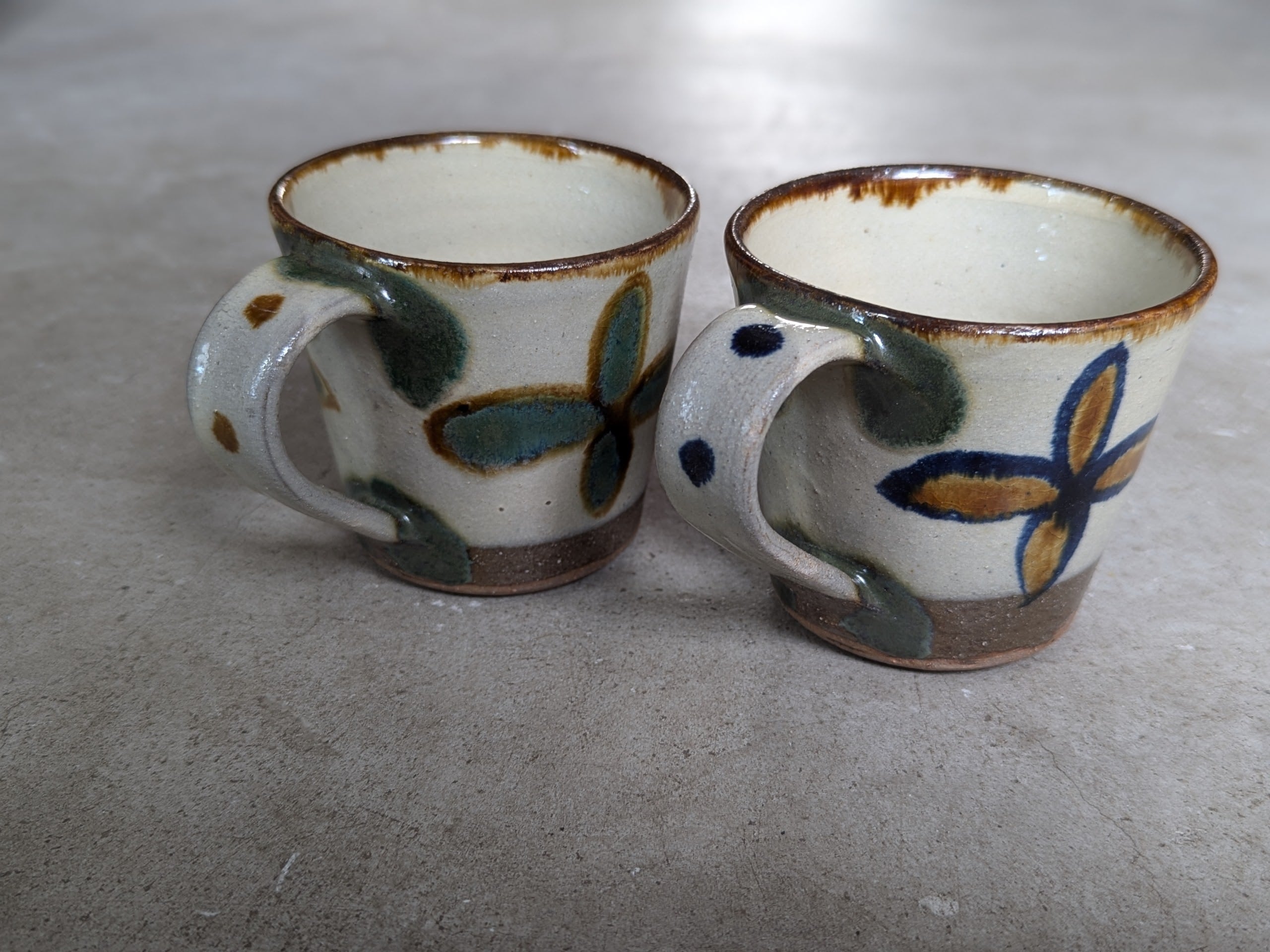 No.140 新品 やちむん マグカップ1点 皿2点 No.140 新品 やちむん