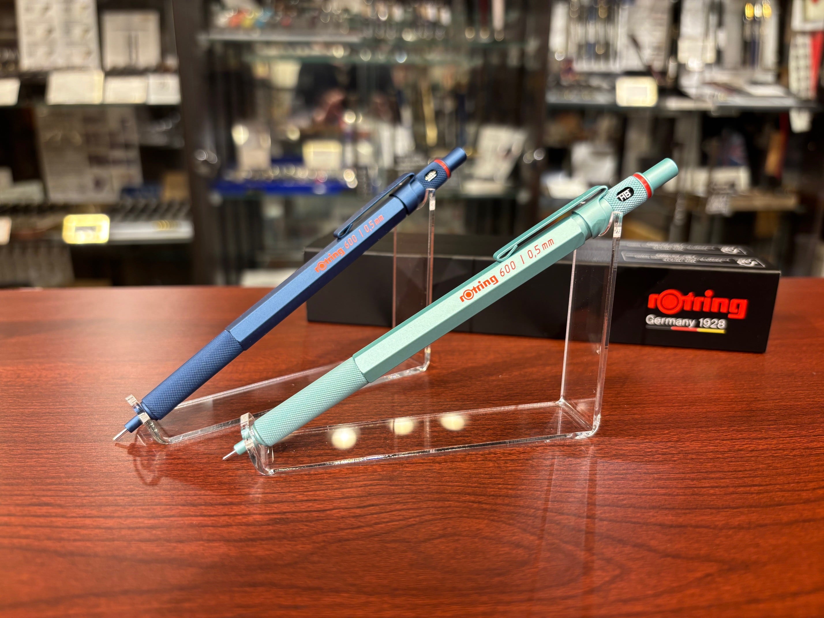 限定】ロットリング 600 メカニカルペンシル 「ミント」「ダークブルー