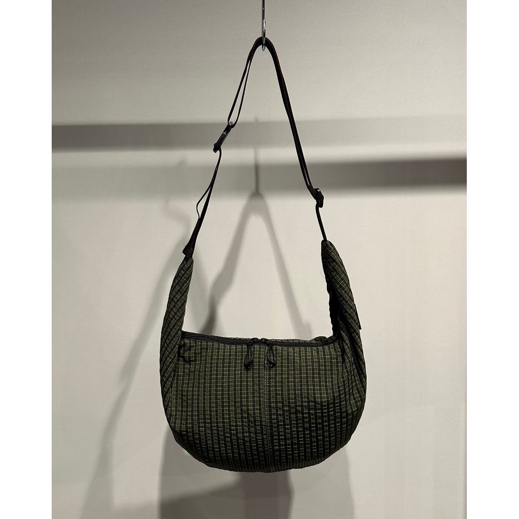 新品POLYESTER CHECK PATTERN BAG COMME des GARCONS HOMME POLYESTER CHECK PATTERN BAG（KAHKI