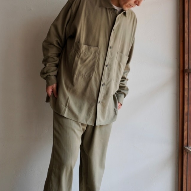 Over easy shirt khaki-beige