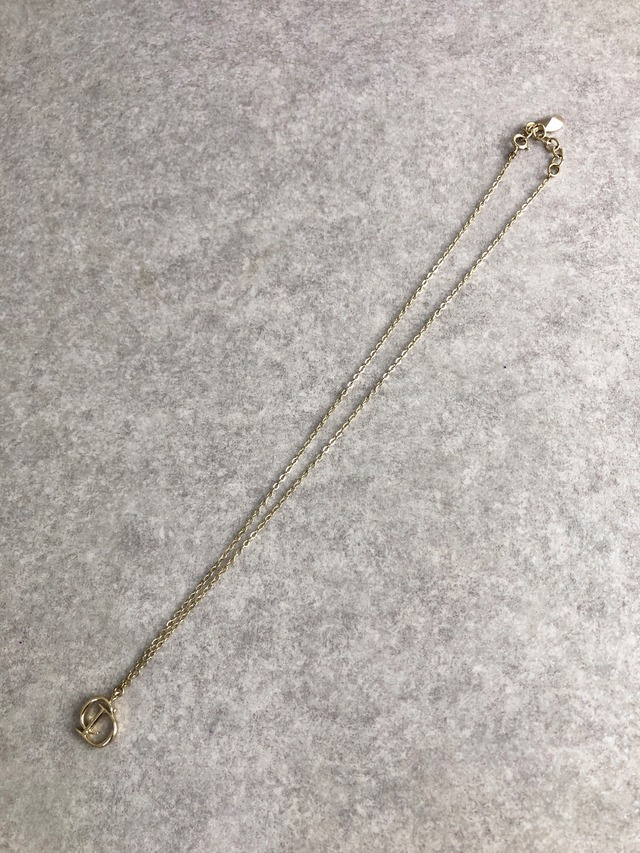 Christian Dior クリスチャン ディオール ネックレス ゴールド CDロゴ vintage ヴィンテージ オールド cdhu6c