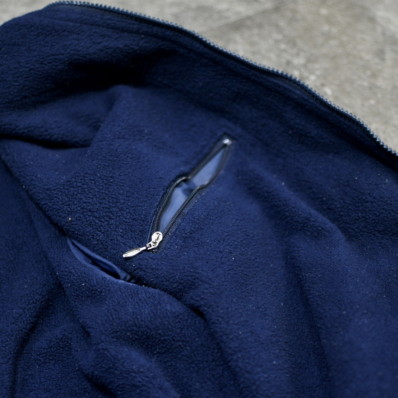 80's~ Eddie Bauer nylon fleece jacket