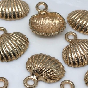 【2個】ゴールドシェルaチャーム