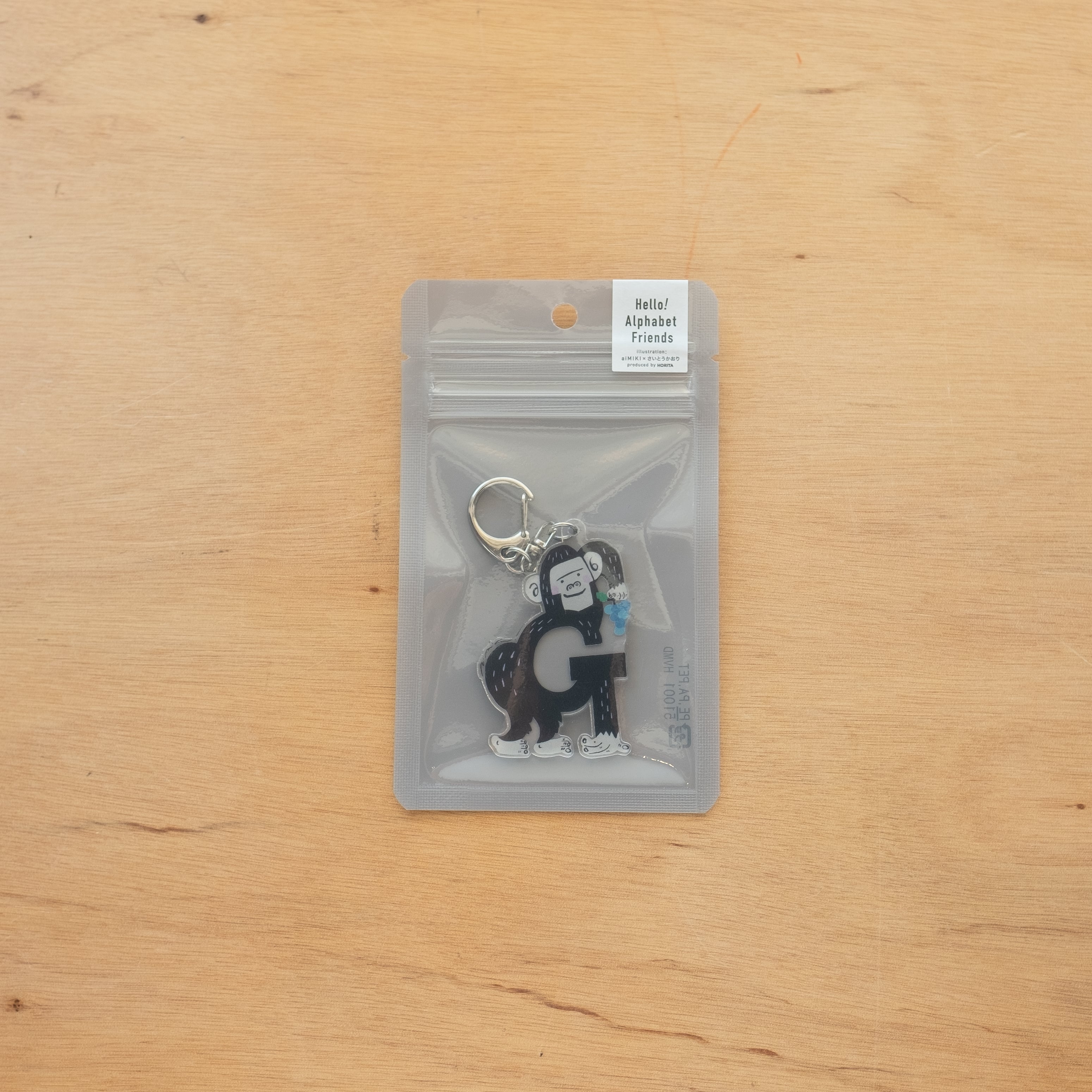 キーホルダー ALPHABET KEYHOLDER／G | HORITA STORE