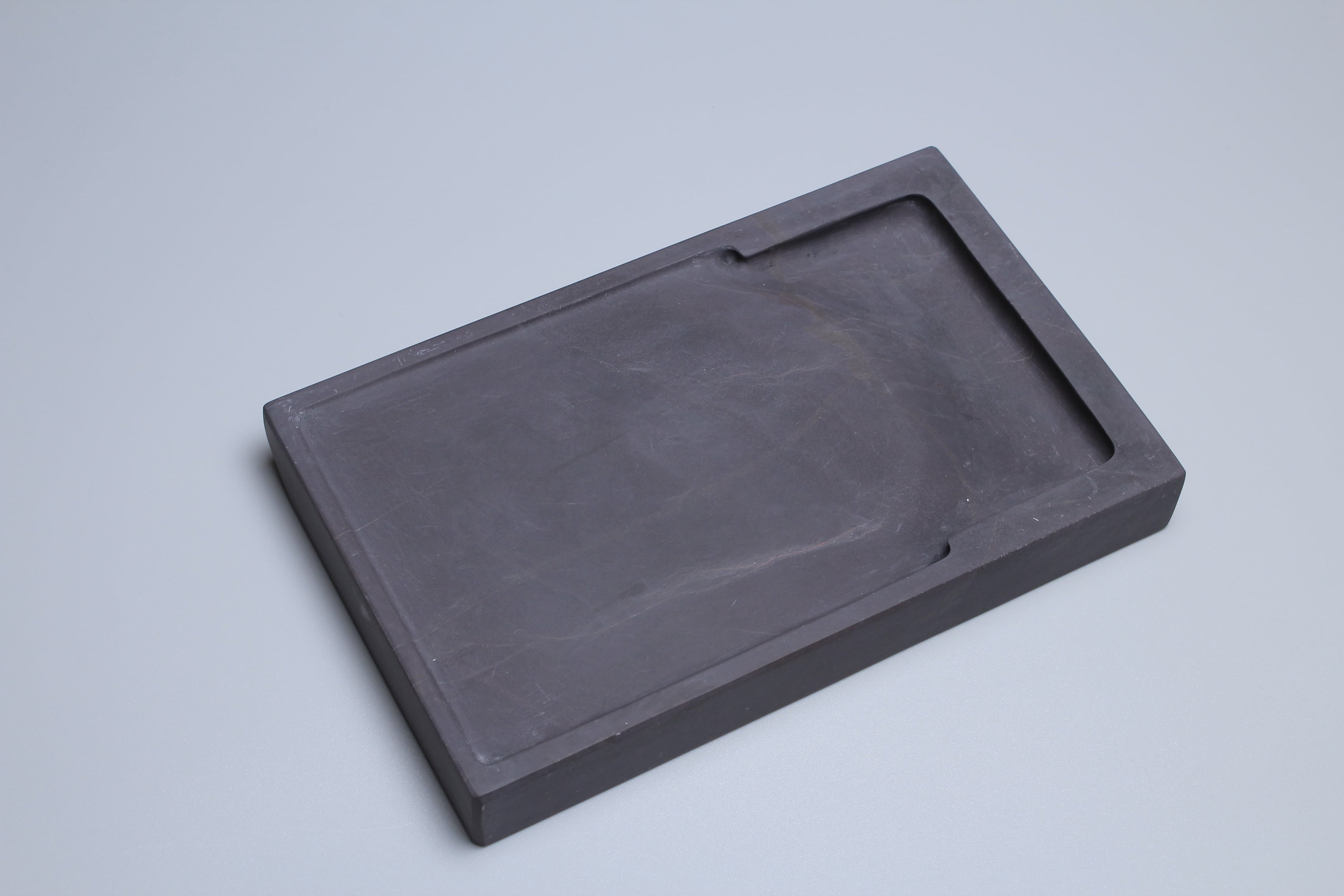 端渓硯 麻子坑 実用硯 青花／火捺／蕉白 文房具 書道具 | 正一 古美術
