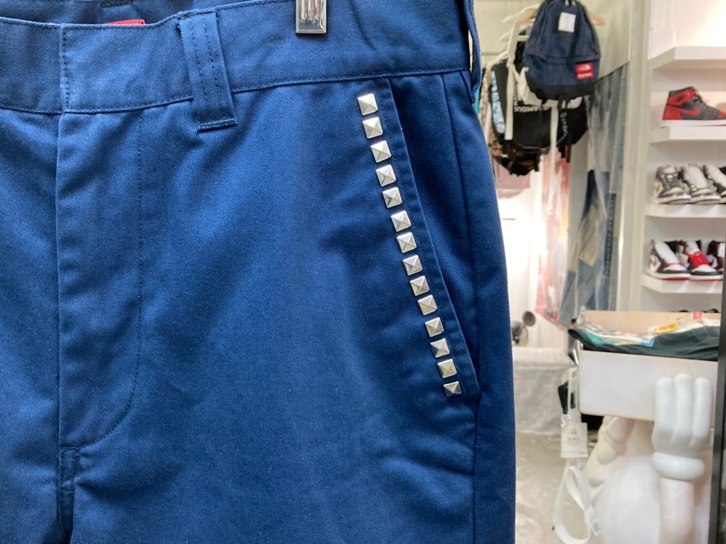 Supreme Studded Work Pant NAVY 30 80KH8187 | BRAND BUYERS OSAKA