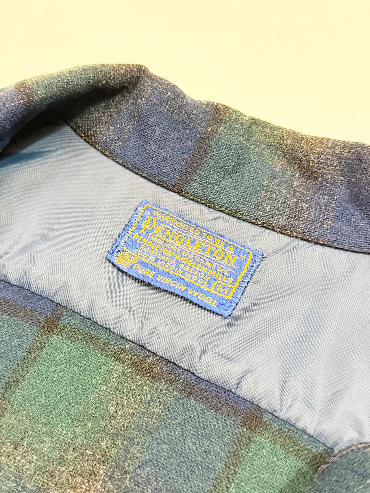 60〜70s PENDLETON WOOL SHIRT Size M