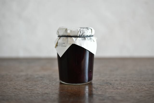 白桃とブルーベリーのコンフィチュール