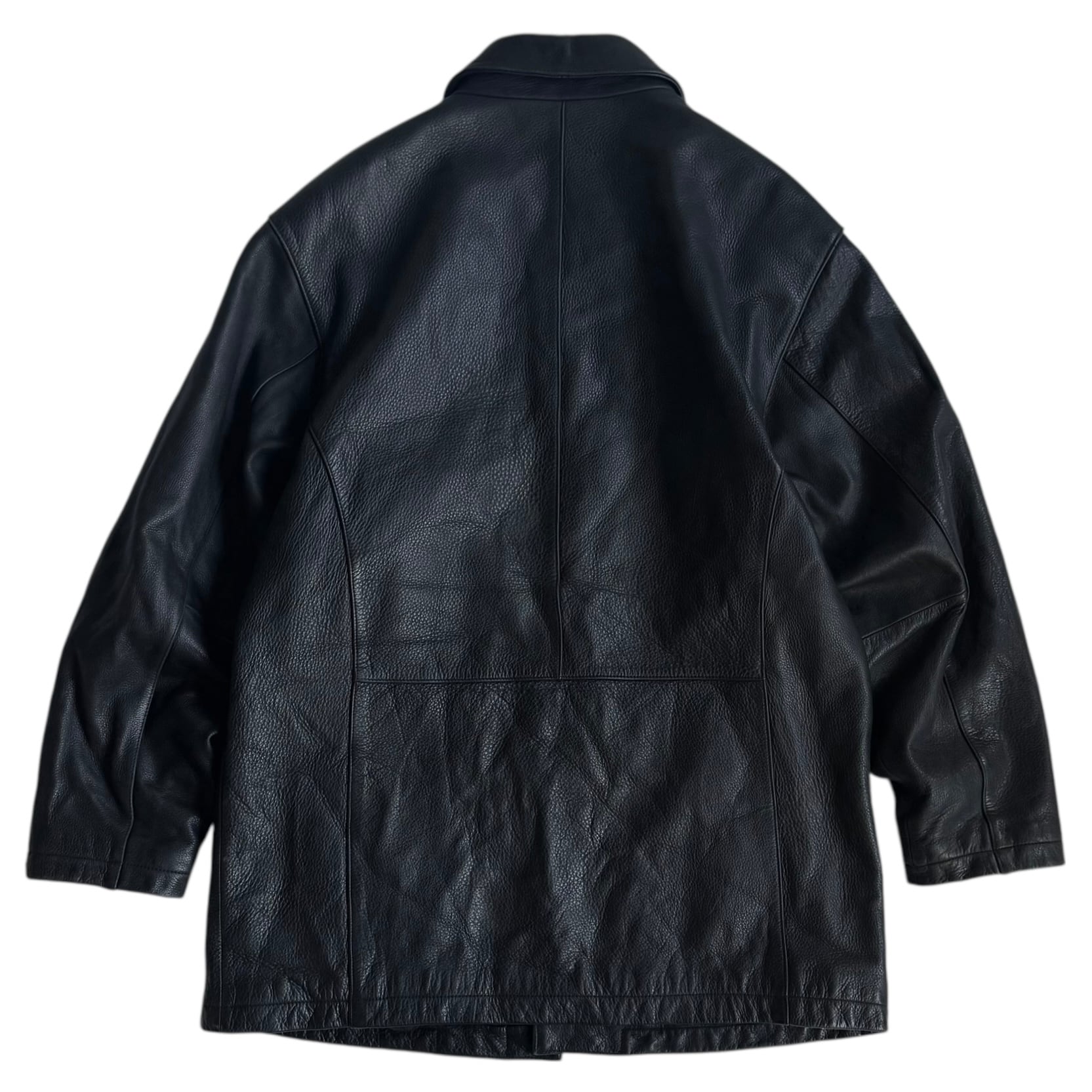 croft&barrow leather coat | ON THE HILL